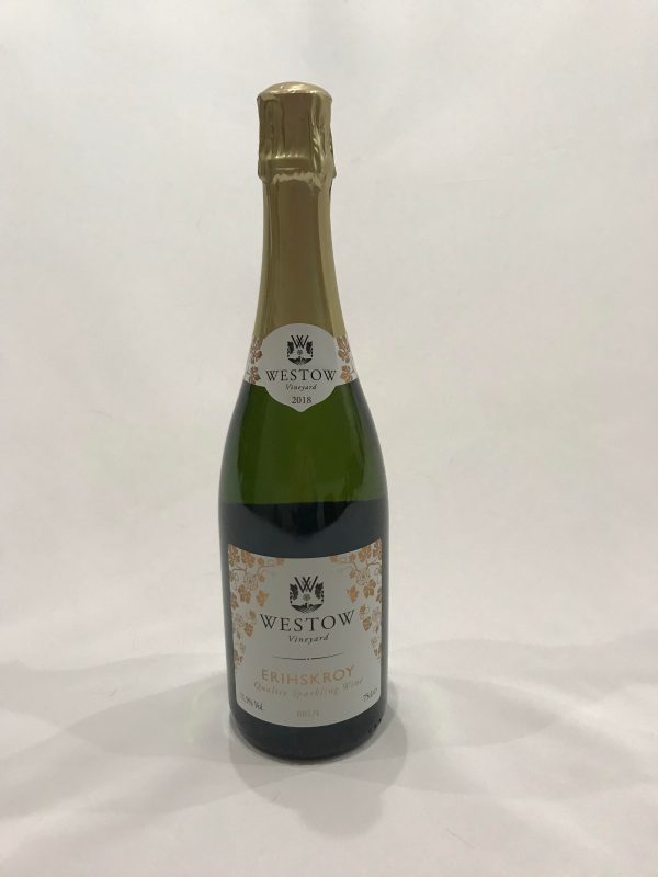 Westow Vineyard 2019 Erihskroy Sparkling White Wine 75cl.e 11.5% Vol 1 Bottle 1