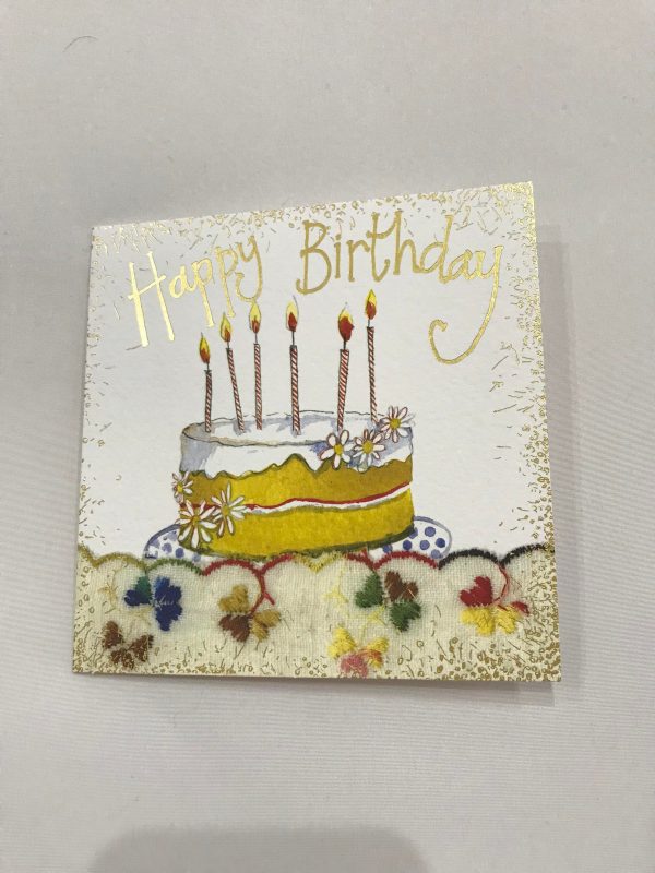 Happy Birthday Candles Greetings Card 1
