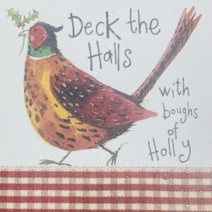 Deck the Halls Greetings Card